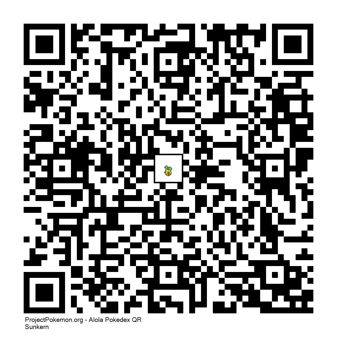 Cdigo QR de Sunkern